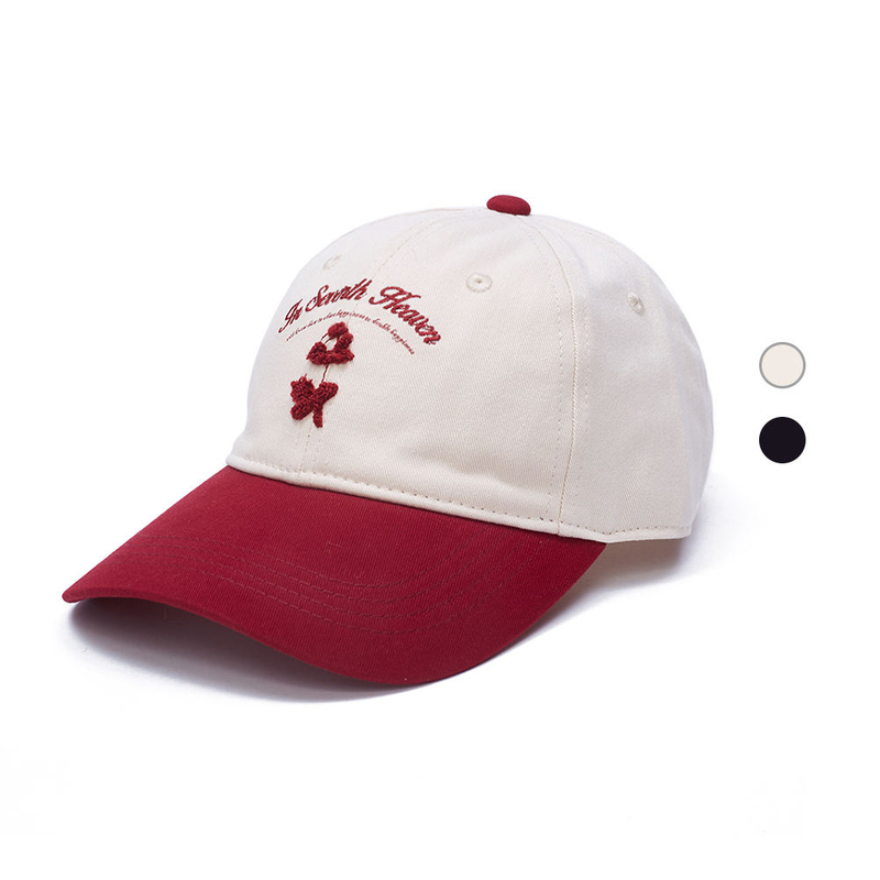 Custom Cotton Print Logo Baseball Cap Puff 3D Embroidery 6 Panel Baseball Hats