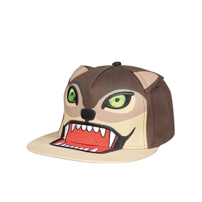 Lovely Baby Children's Baseball Cap Cute Cartoon Logo Design High Quality Dobby Style Puff Printing Metal Buckle Back Closure