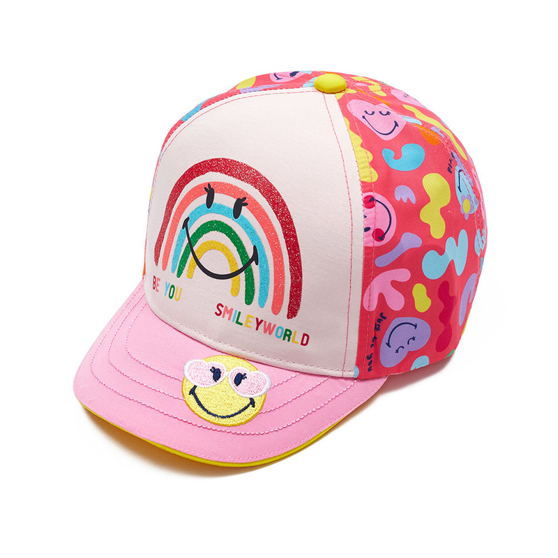 Wholesale Blank Baseball Caps for Kids 6 Panel Cap 3 to 8 Years Old Kids High Quality Running Cap Casual Hat with Custom Logo