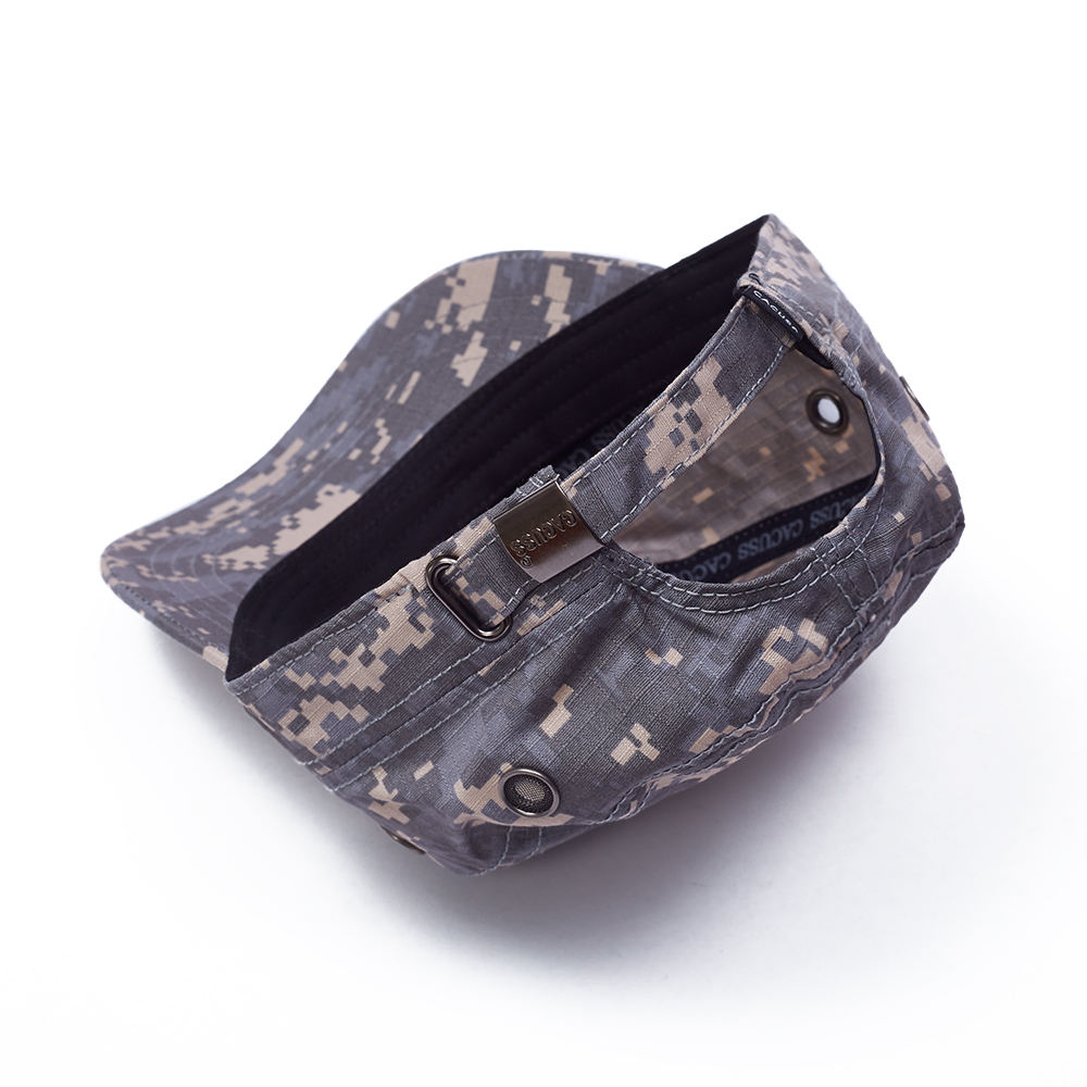 100% Cotton New Vintage Embroidered Unisex Flat Top Outdoor Hiking Camping Cadet Cap Hat