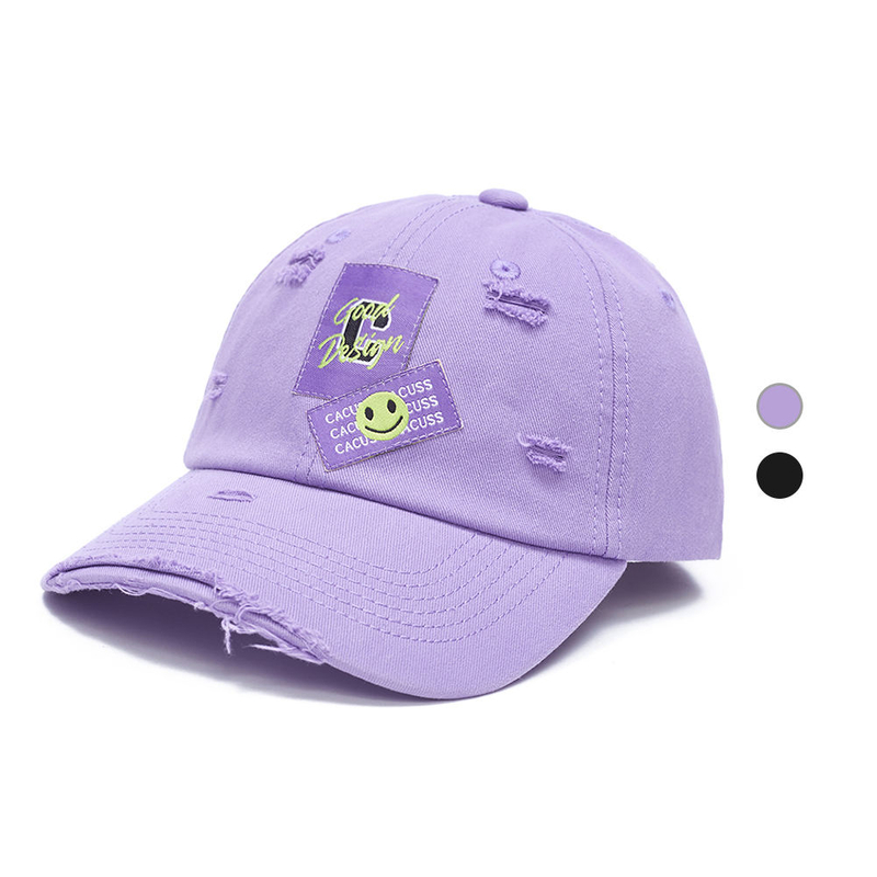 Factory Wholesale Custom Blank Cotton Sport Hats 6 Panel Plain Baseball Cap