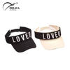 Custom Logo Quick-Drying PVC Sun Visor Lightweight Breathable Sun Sports Hat