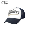 Manufactuer Oem 6 Panel Custom Print Logo Flat Brimmed Blank Mesh Baseball Trucker Hat Cap