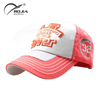 Private Labeling Custom Logo Nylon Design Fitted Women Baseball Cap Hats