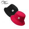 Custom Bulk Printed Unisex Plain White And Pink Bucket Summer Hats for Woman