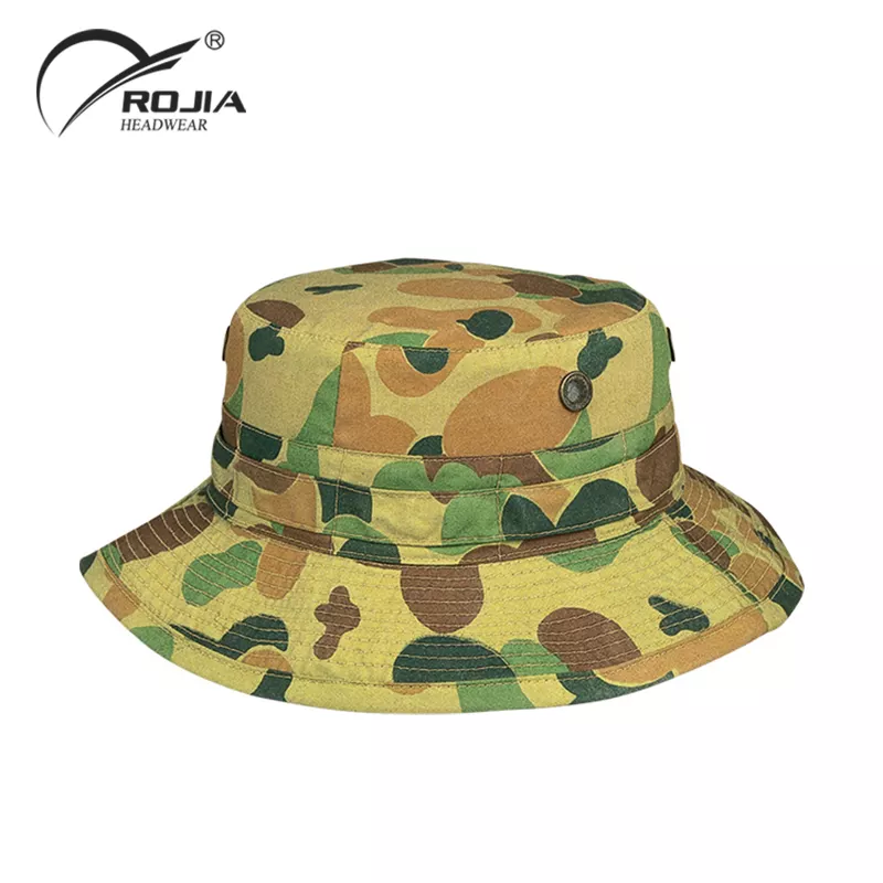 Fashionable Custom Camo Cheap Bucket Hat