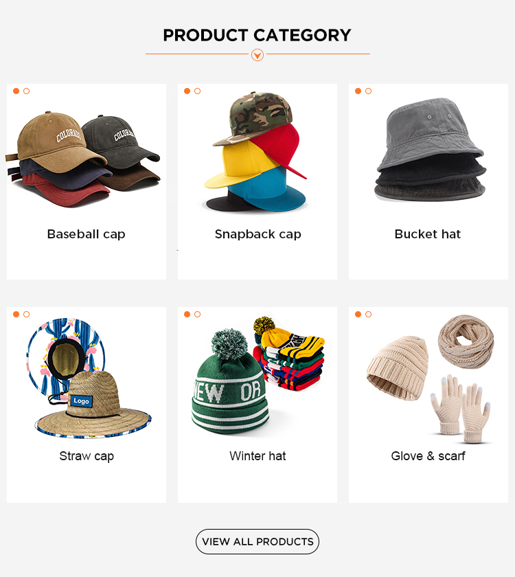 Baseball cap Snapback cap Bucket hat Straw cap Winter hat Glove scarf