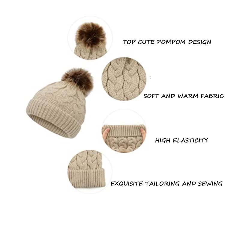 Lovely Baby Wool Cap Baby Boy Crochet Hat Baby Winter Hat