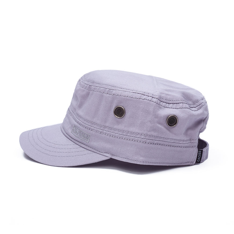 Wholesale Flat Top Light Cotton Officer Hats Caps Custom Colors for Women Men for Hunting Sports Fishing Beach Outdoor