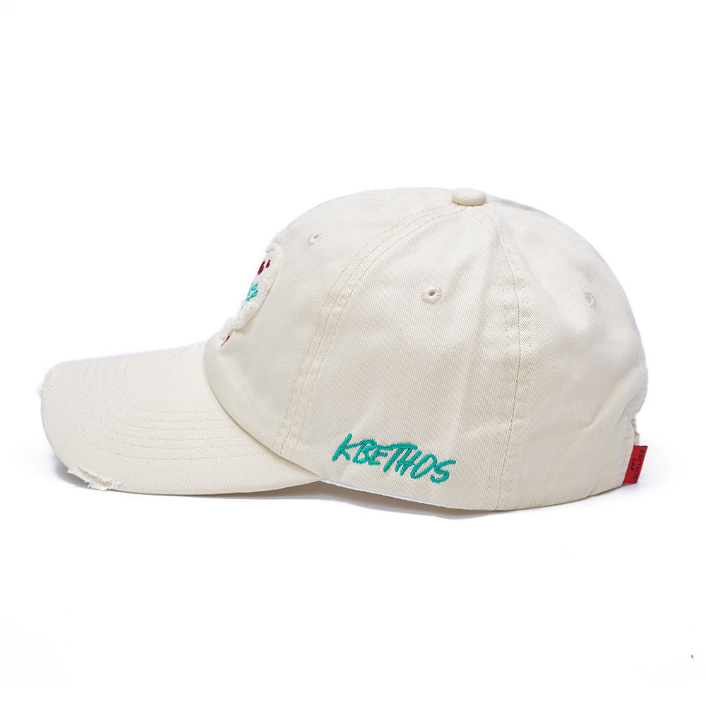 Small MOQ Custom Embroidered 6 Panel Baseball Sport Hat Golf Dad Cap With Metal Buckle for Men and Women Hats