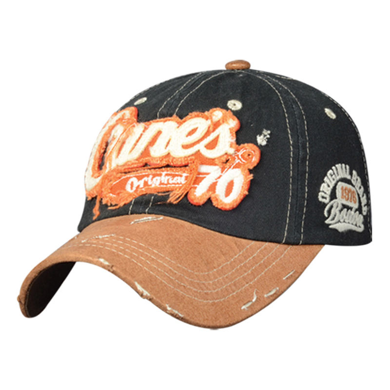 Custom 6 Panel Logo Dad Hats for Men Hand Embroidery with Puff Printing and Checkered Pattern