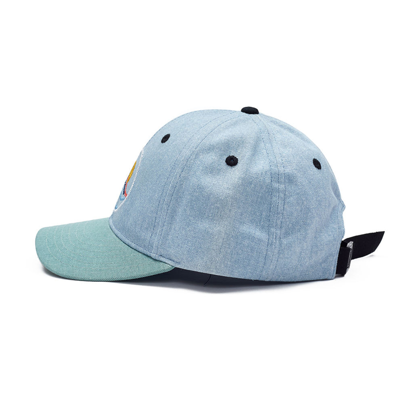 Wholesale Custom Six-panel Dad Hats American Sports Style Curved Brim Washed Cotton Universal Dad Hat