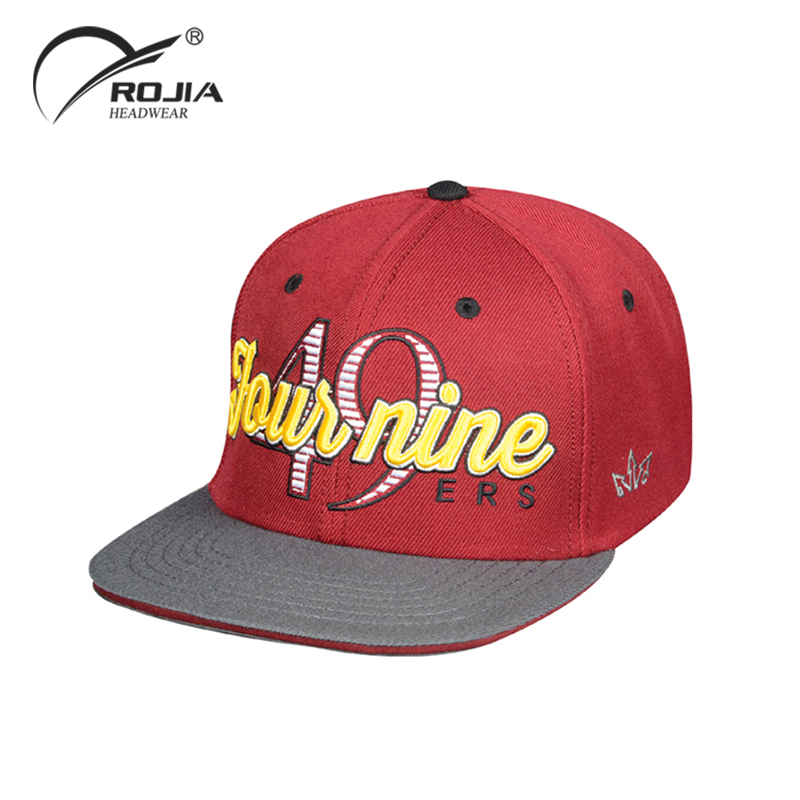 Custom Logo Men 6 Panel Baseball Basketball Snap Back Cap Snapback Hip Hop Hat Suppliers