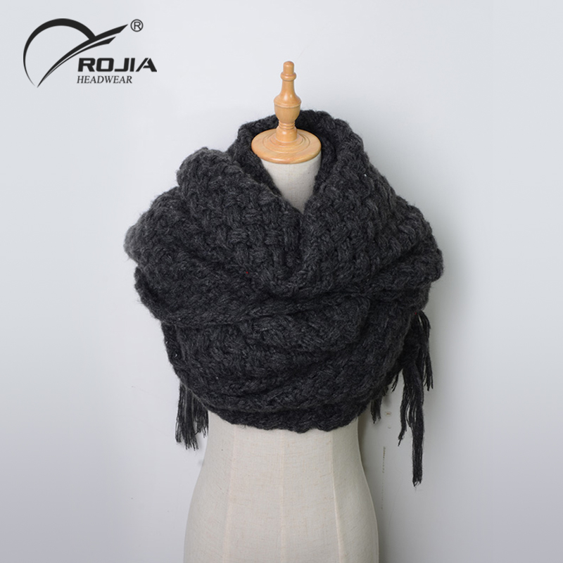 Fashion Print Men Women Cashmere Cotton Knitted Winter Riding Shawl Scarf