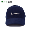 Custom Corduroy Baseball Cap for Men and Women Street Style Sporty Design for Spring and Autumn