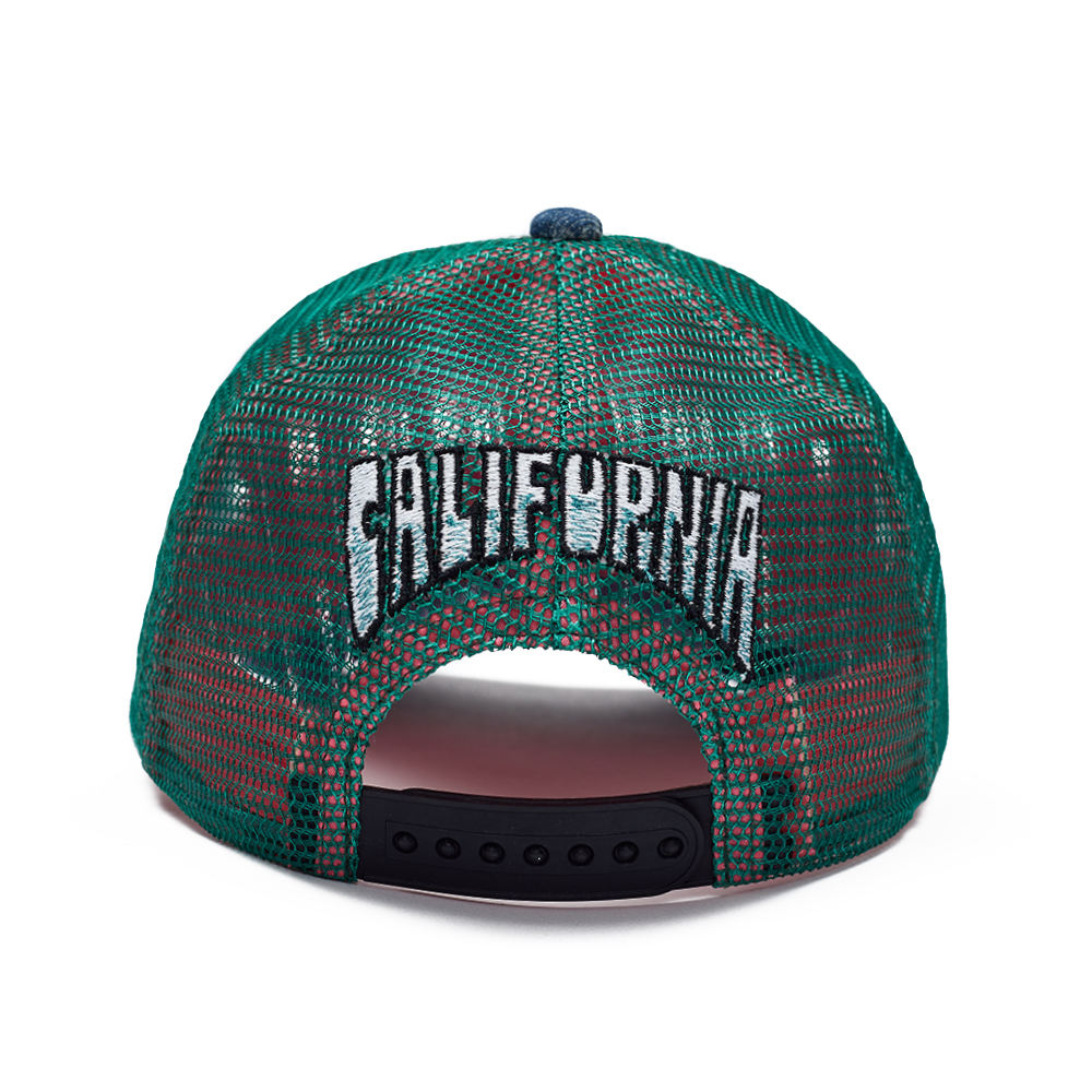 High Quality Custom Printed Logo 100 Polyester Truck Mesh Cap 3d Puff Print 3D Embroidered logo Foam Trucker Hats