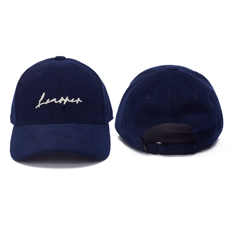 6 Panel Embroidered Baseball Cap Adjustable Size Premium Cotton Dad Hats