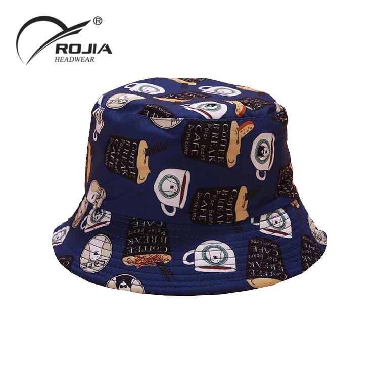 Fashion Custom Printed Plain Bucket Hat Wholesale