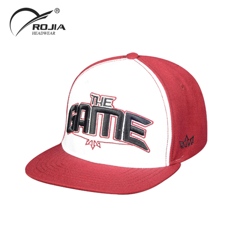 Cheap Wholesale Custom Embroid Logo 6 Panel Classic Blank Baseball Snapback Cap