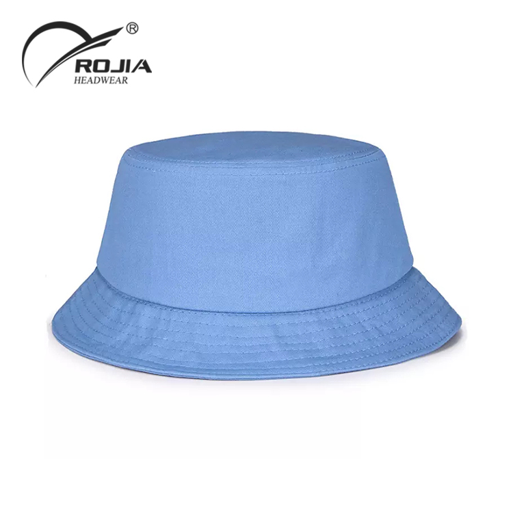 Low MOQ Cheap Bulk Custom Fashion Blank Bucket Hat Cotton Bucket Hat for Adults