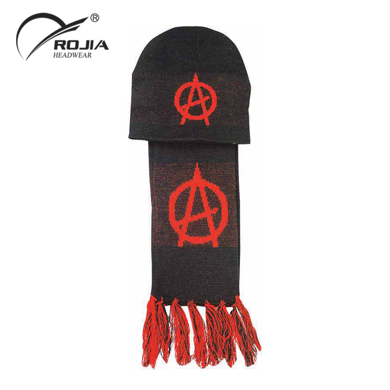 Winter Accessories Knitted Women Kids Ladies Warm Unisex Hats And Scarfs Set