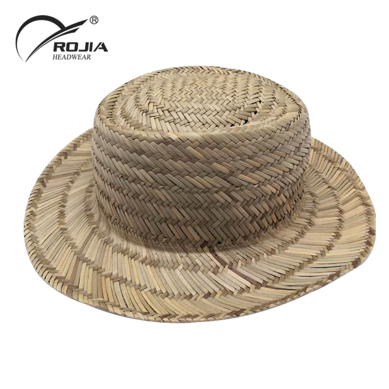 Wholesale Women Kids Summer Sun Visor Wheat Straw Beach Hats Supplier for Fishing