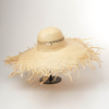 China Factory Supply Fashion Panama Ladies Paper Straw Breathable Wide Brim Hat For Summer Beach