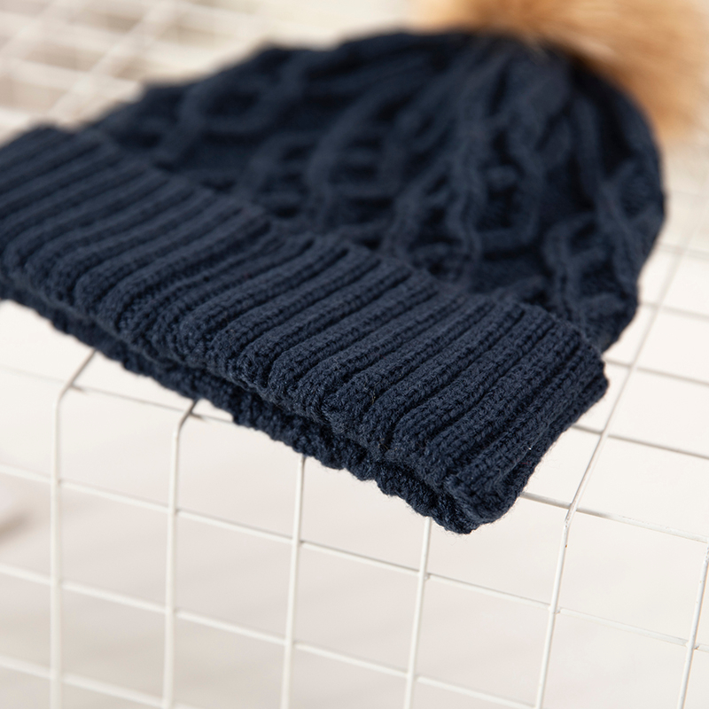 Wholesale Manufactures Comfortable Kids Knitted Hat Beanies Scarf And Beanie Winter For Girls Child Pom Wool Cap