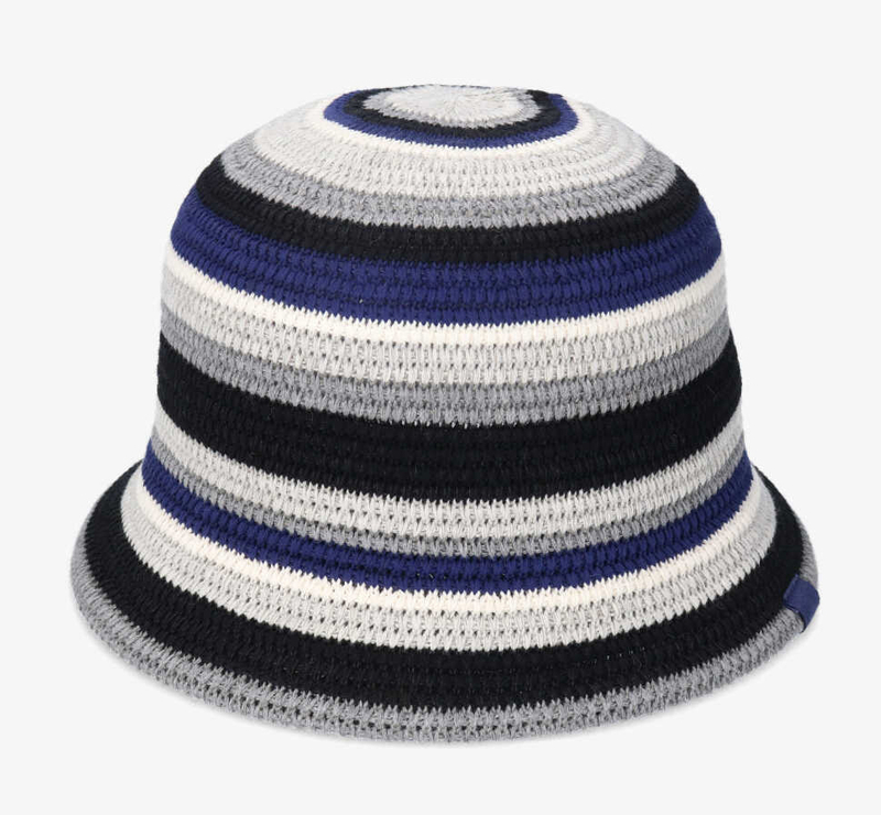 2022 Women Multicolor Winter Warm Bucket Hat Fashion Knitted Hats Solid Color Warm Fashion Ladies Knit Crochet Cap
