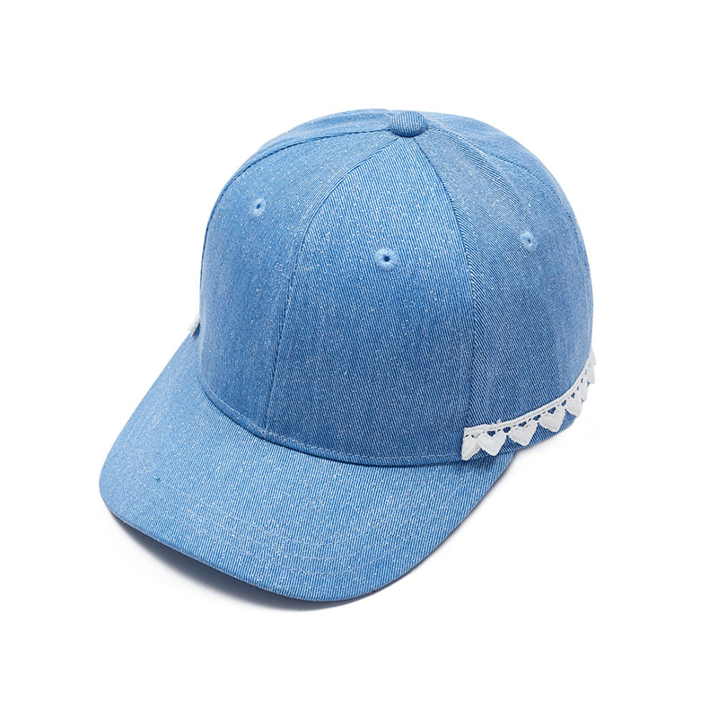 Nice Lade Brim Baseball Caps Love LaceBaseball Cap Hats With Laces