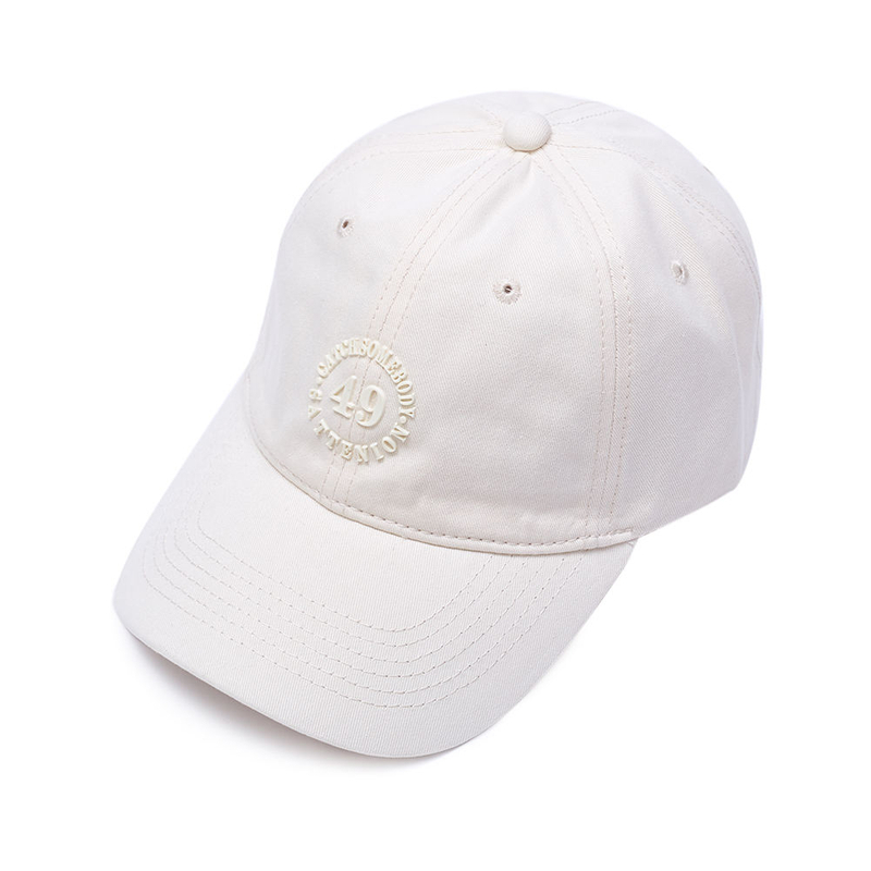 High Quality Custom Embroidery 5 Panel Curved Cotton Baseball Cap