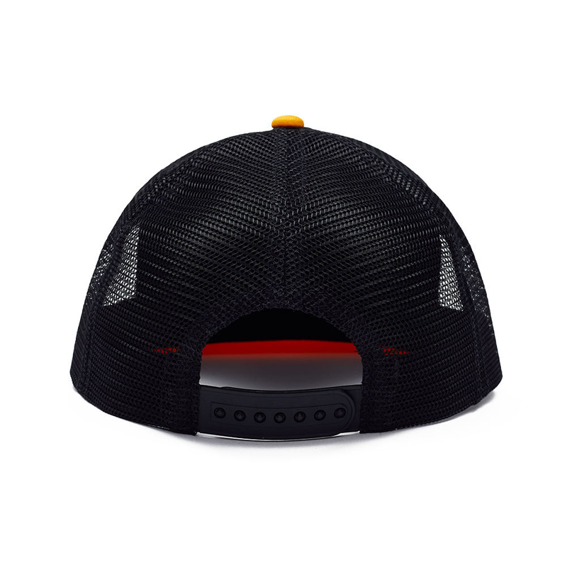 Custom Golf Cap Adjustable Snapback Mesh Trucker Hat with Rope Design Custom Golf Cap Mesh Trucker Hat with Embroidered Logo