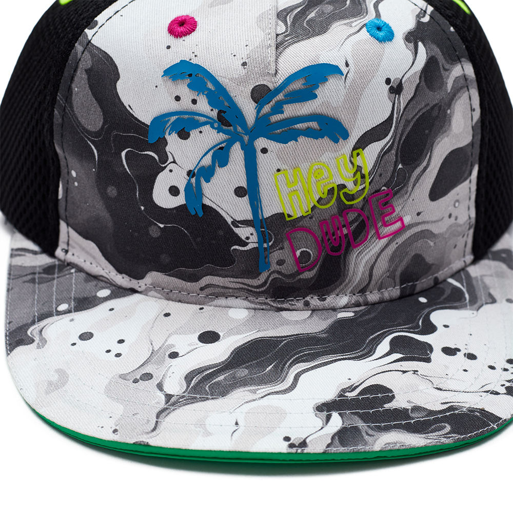 Classic 5 Panel Truck Driver Rope Hat Mesh Back Gorras Retro Trucker Cap Custom Flat Bill Foam Vintage Trucker Snapback Hats