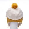 Winter Baby Thickened Children's Suede Fluffy Ball Hats Kids Warm Cold Protection Boy Hat