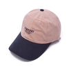 Wholesale High Quality Unstructured Cotton Solid Plain Golf Hat Baseball Cap for Man