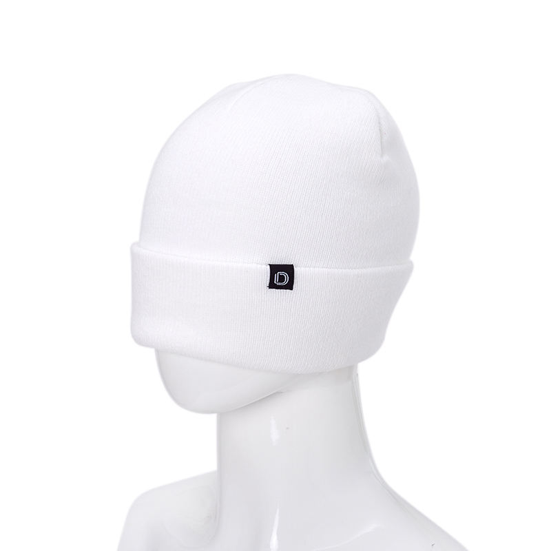 Custom Knitted Winter Waffle Beanie Hats