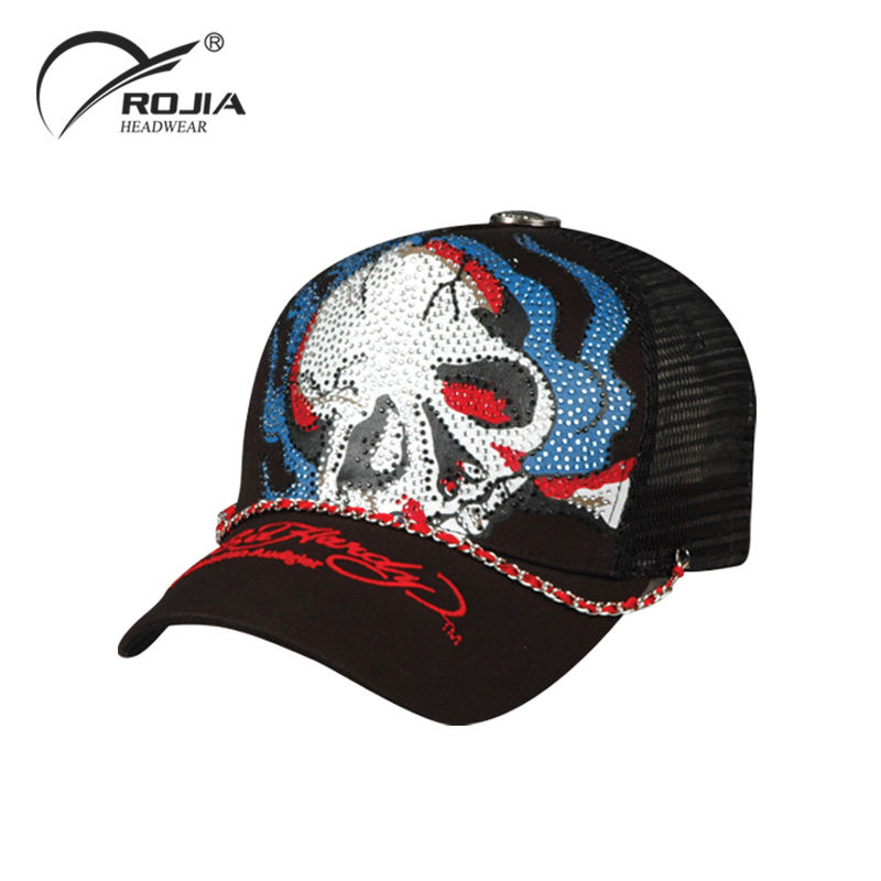 Promotional Product Custom Reversible Sequin Mesh Trucker Cap