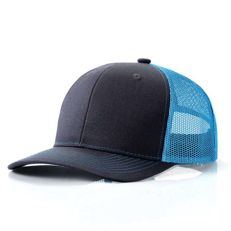 Wholesale Sublimation Blank Trucker Cap Custom Logo Sport Baseball Mesh Foam Hat Trucker Cap