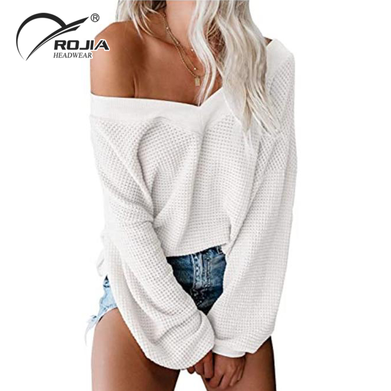 Custom Designers Plus Size Oversized Women Ladies Girl Cashmere Jacquard Knitted Sweaters