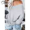 Cheap Custom Chunky Womens Loose Jacquard Oversized Knit Sweater