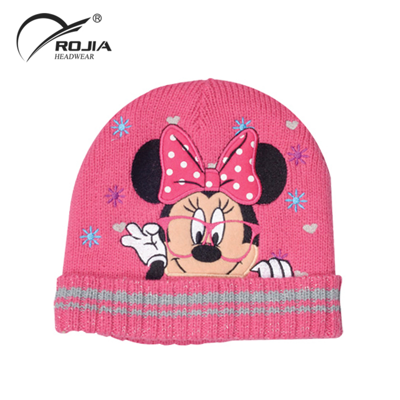 Free Patterns Custom Womens Lady Winter Knitted Woven Wool Snow Caps Beanie Hat