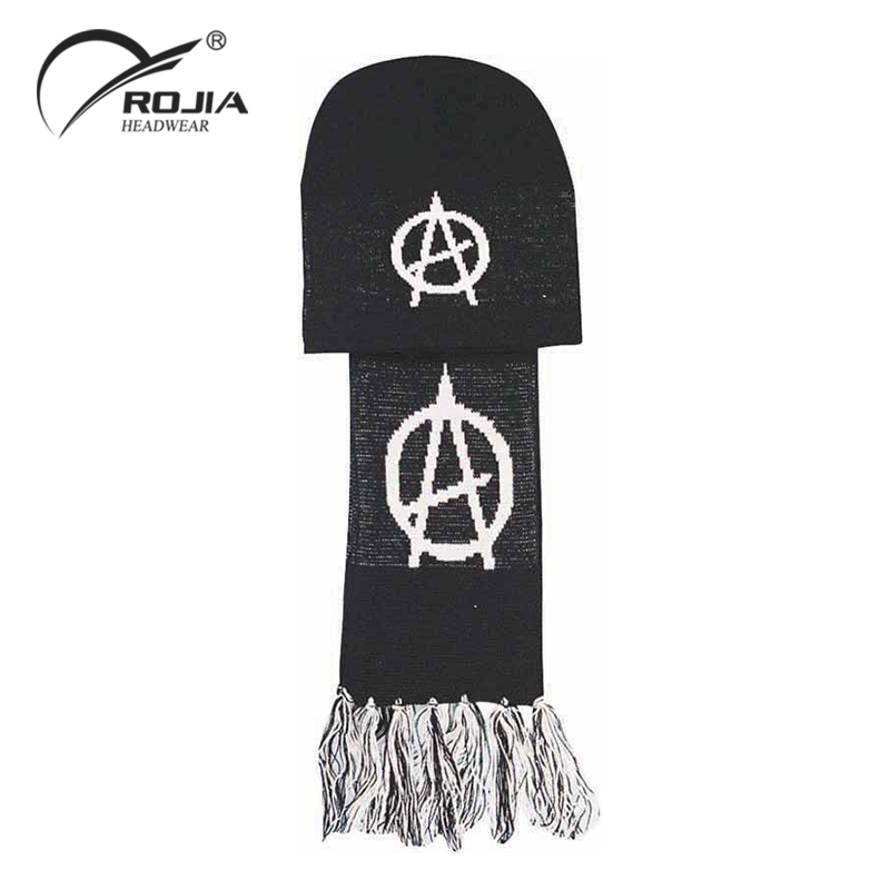 Winter Accessories Knitted Women Kids Ladies Warm Unisex Hats And Scarfs Set