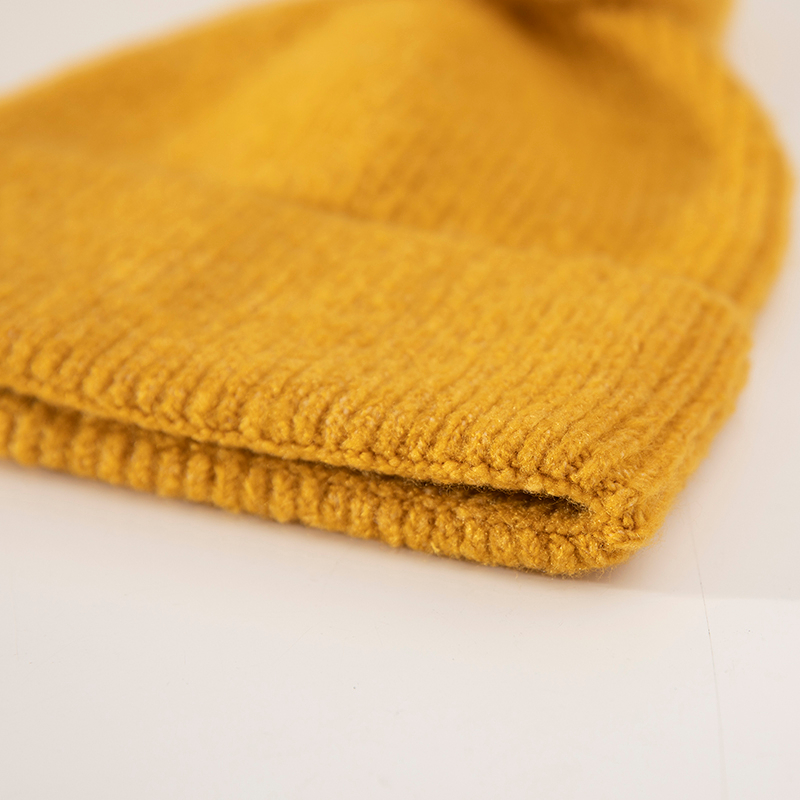 Factory Supply Warm Winter Knit Pom Pom Beanie Hat And Scarf Set, 2-Pieces Winter Knitted Set for Men And Women