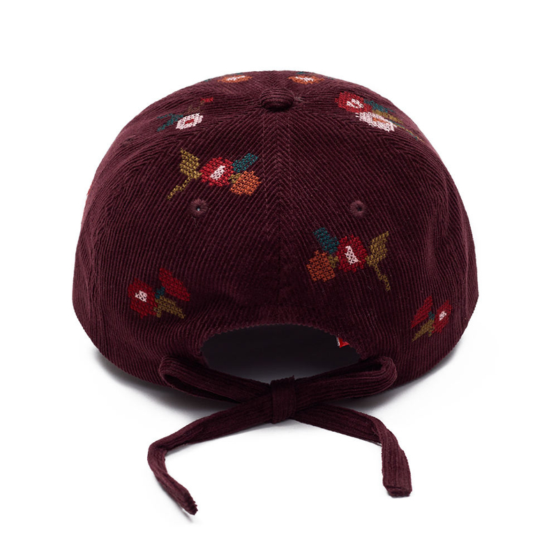 Wholesale Autumn Winter Corduroy Sports Baseball Caps Men Women Solid Color 6 Panel Custom Embroidery logo Curved Brim Dad Hats