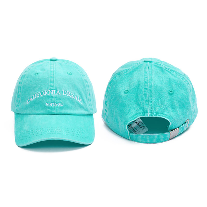 OEM Sports Cap Embroidery Logo Unstructred 100% Cotton Baseball Cap Blank Plain Hat Custom Outdoor Curved Brim Dad Hat Gorras