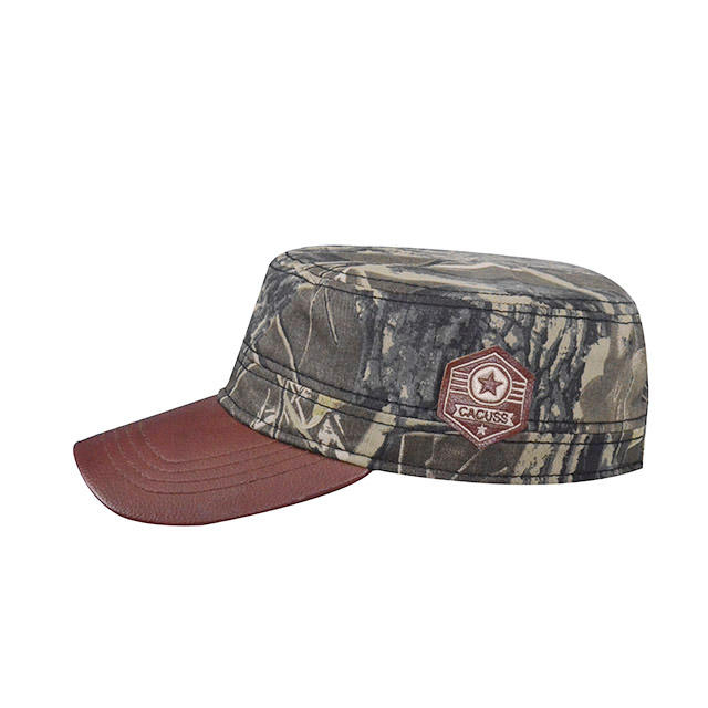 Wholesale Custom Logo Camo Trucker Mesh Hats with Rope Popular Style for Men