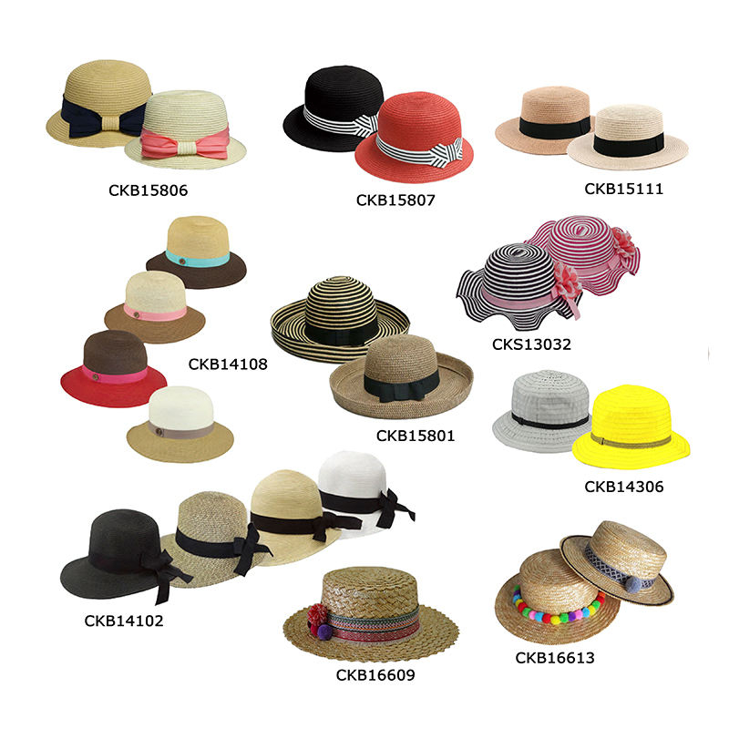China Hot Selling Custom Straw Hat Beach Straw Hat