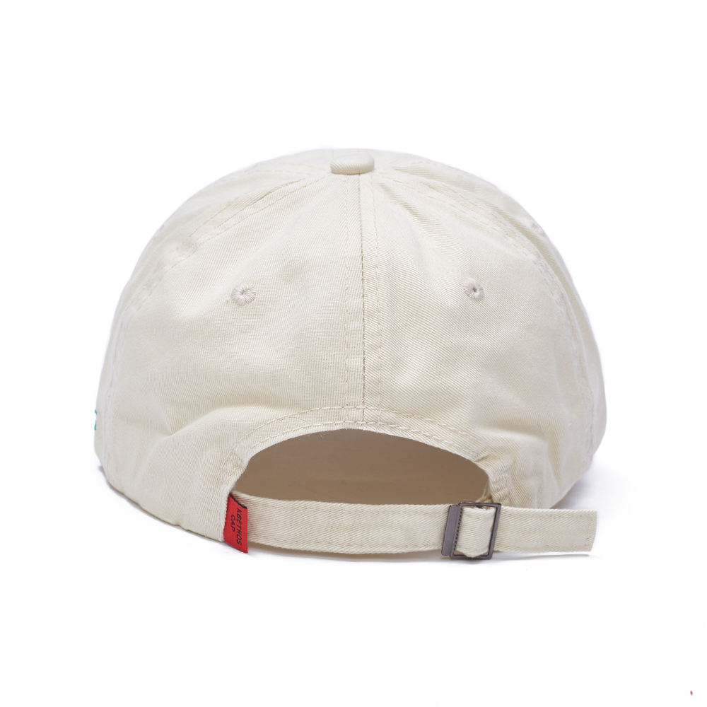 Small MOQ Custom Embroidered 6 Panel Baseball Sport Hat Golf Dad Cap With Metal Buckle for Men and Women Hats