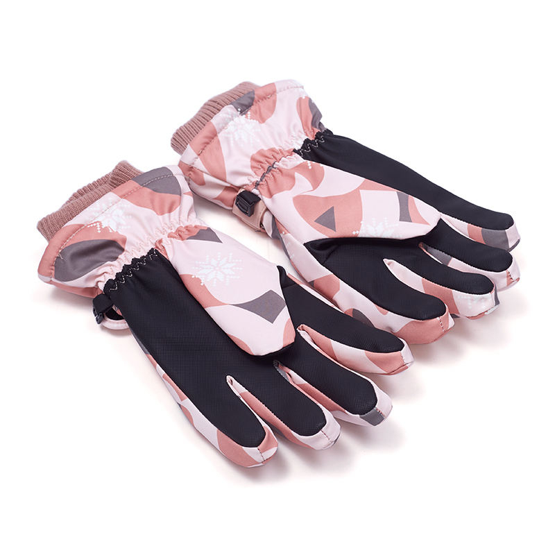 Warm Winter Gloves for Men and Women Skiing Gloves With Split Fingers and Waterproof for Children Waterproof Anti Slip Gloves