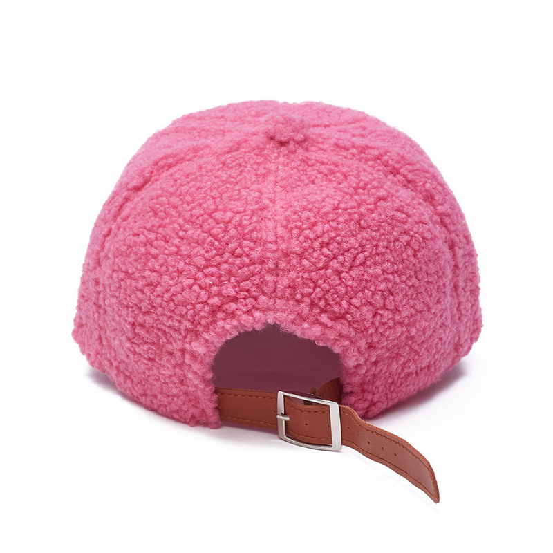 Designer Custom Furry Winter Wool Sports Hats Fleece Baseball Cap Fur